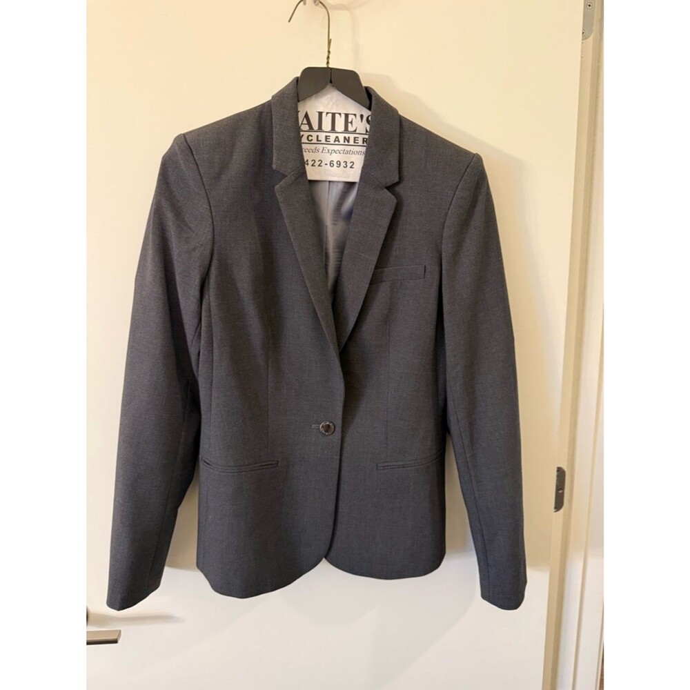 Calvin Klein Gray Lined Women's Blazer